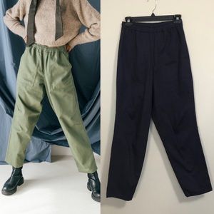 A Bronze Age Theo Pant Navy Blue XS